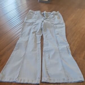 Women's Boot Cut Jeans - Light Blue